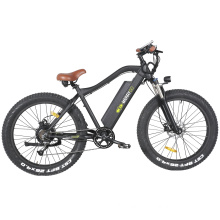 26" Full Suspension Mountain Fat Tire Electric Bike